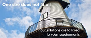One size does not fit all - our solutions are tailored to your requirements