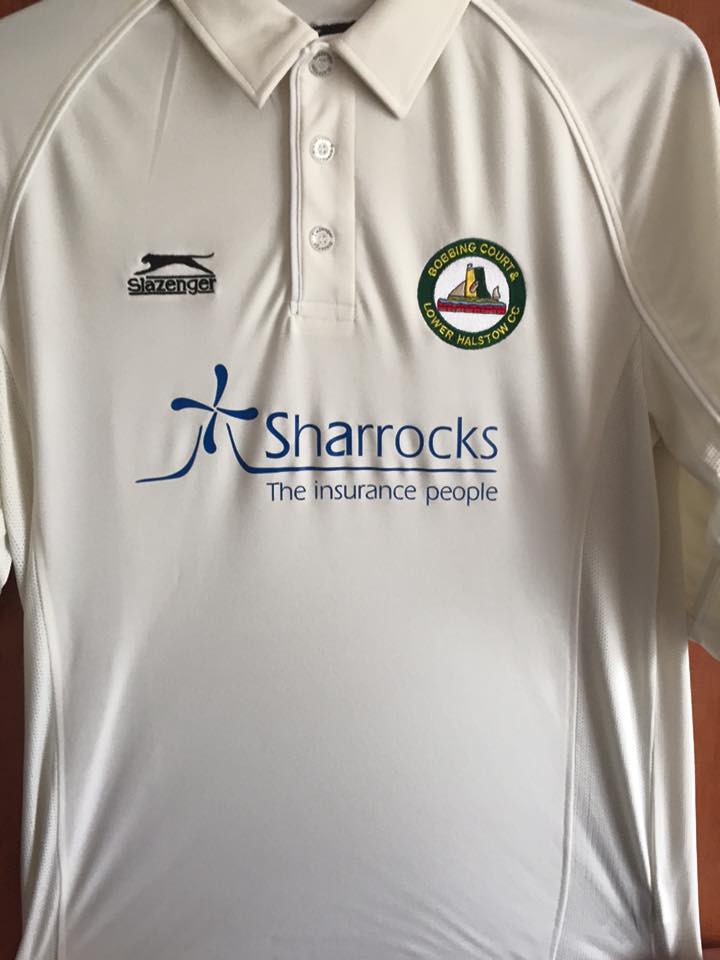 New Sponsors Of Bobbing Court And Lower Halstow Cricket Club Sharrocks